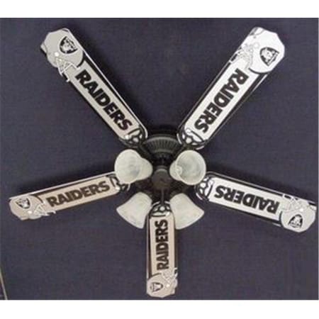 Ceiling Fan Designers Ceiling Fan Designers 52FAN-NFL-OAK NFL Oakland Raiders Football Ceiling Fan 52 In. 52FAN-NFL-OAK
